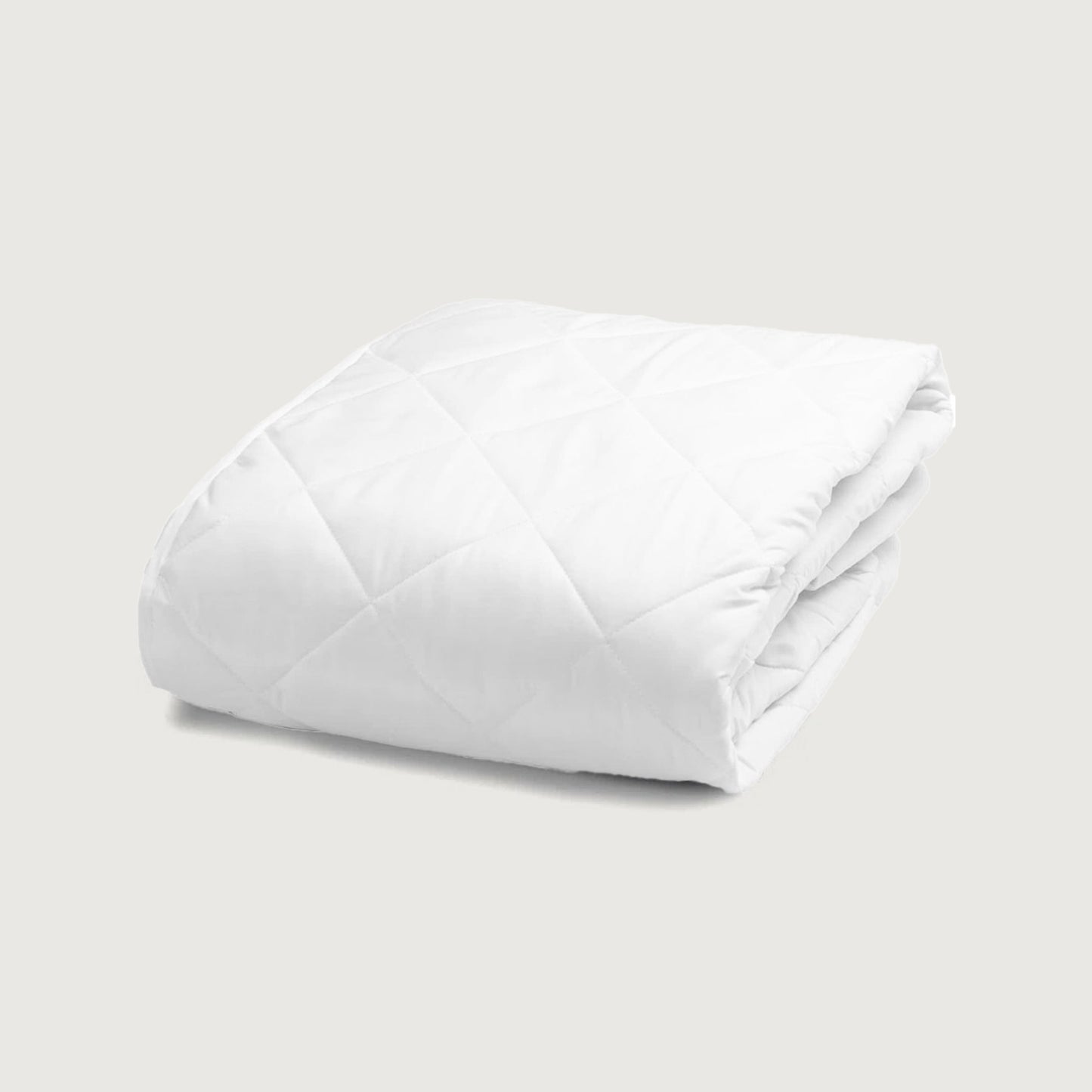 Bezzze 300 Thread Count Cotton Sateen Waterproof Mattress Pad