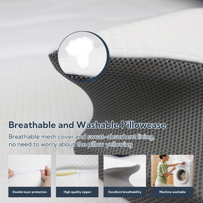 Memory Foam Pillow - Neck Support Pillow