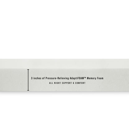 Bezzze 3-Inch Adapt Foam Responsive Memory Foam Mattress Topper - Queen