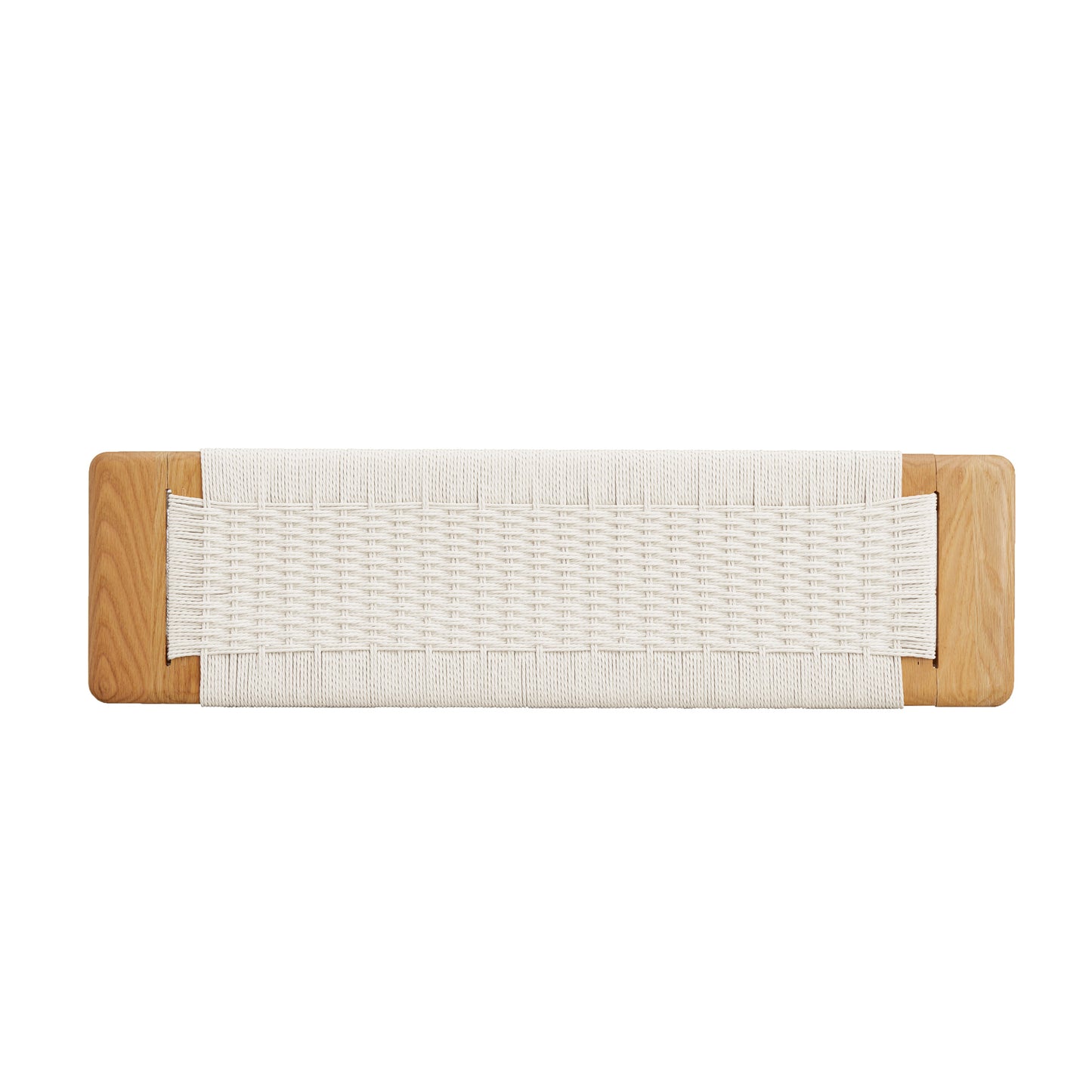 Bezzze Natural Oak Wood Bench for Bedroom End of Bed