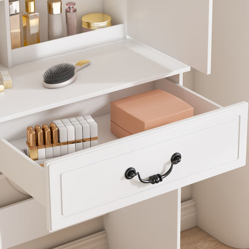 leaning mini dressing table Bamboo & MDF Leaning small Dressing Table